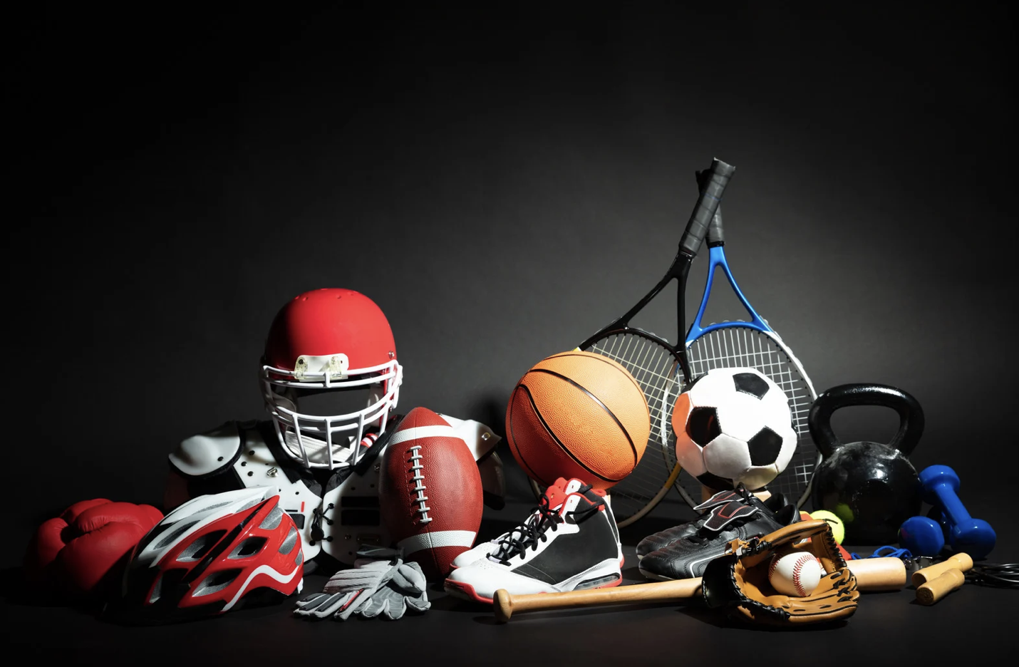sports rehabilitation clinic therapist helping athlete